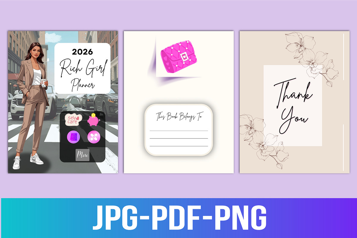 2026 Rich Girl Planner preview 4