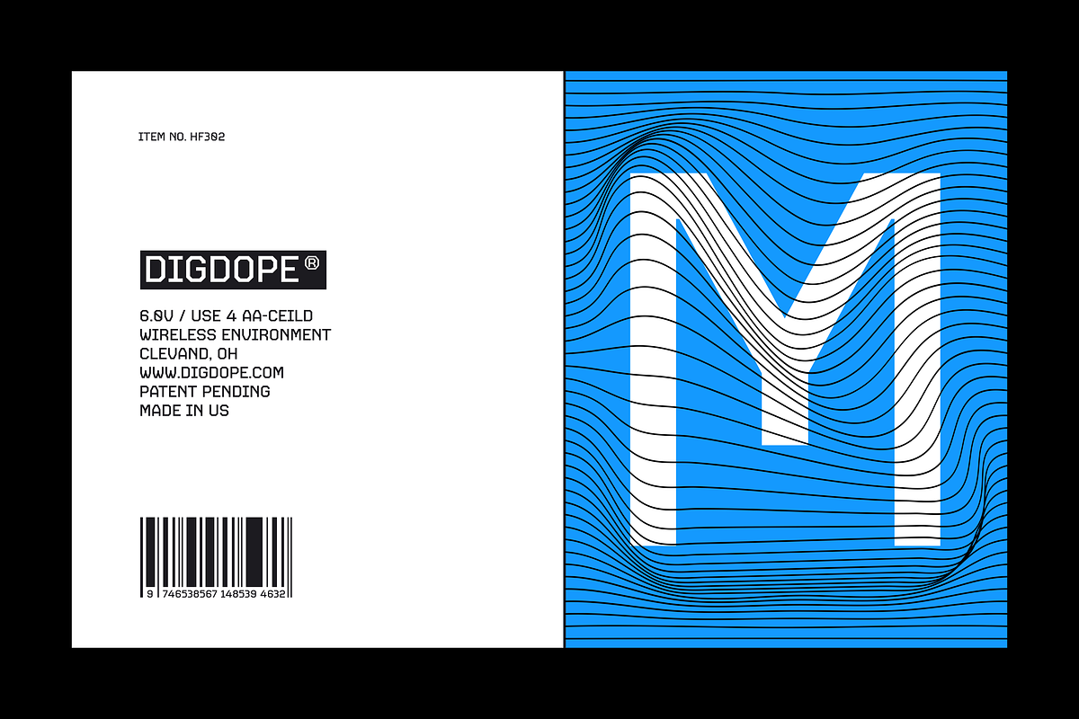 HF Mourtec Monospaced, a Sans Serif Font by 24Design Studios (Photo 9 of 14)