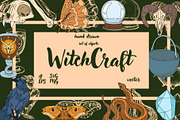 Witchcraft & Occult Vector, an Object Illustration by Elena Mykhailenko (Thumbnail 1 of 7)