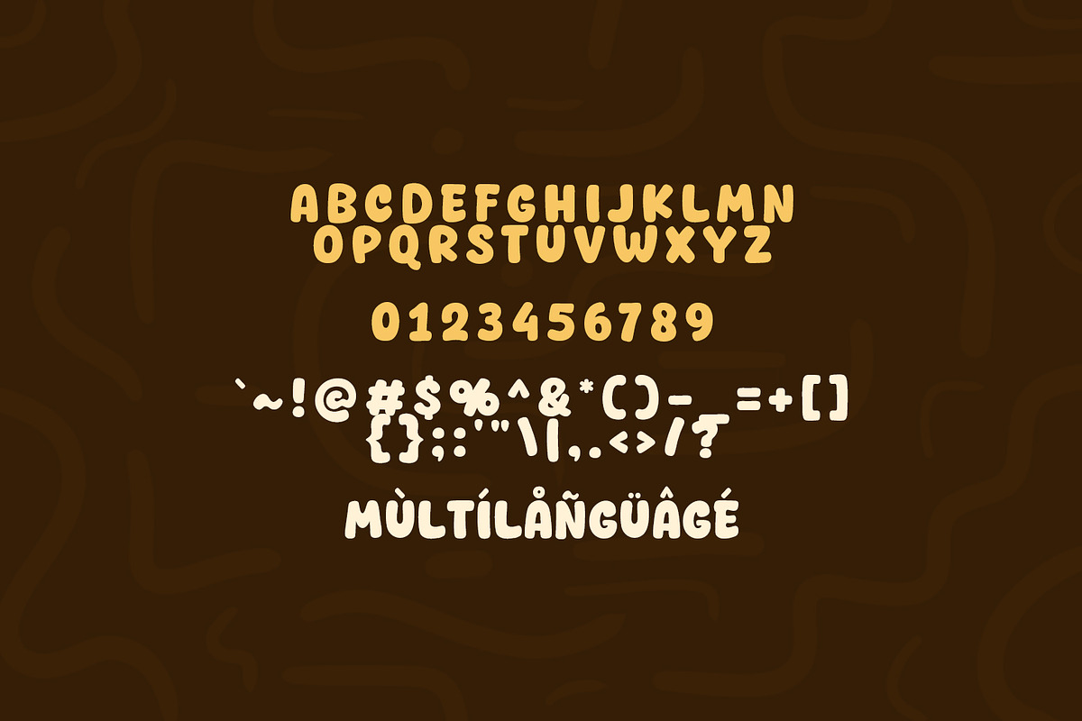 Cream Beige, a Sans Serif Font by khurasan (Photo 4 of 4)