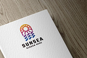 Sun Sea Coastal Travel Logo, a Branding & Logo Template by Design_Planet (Thumbnail 3 of 3)