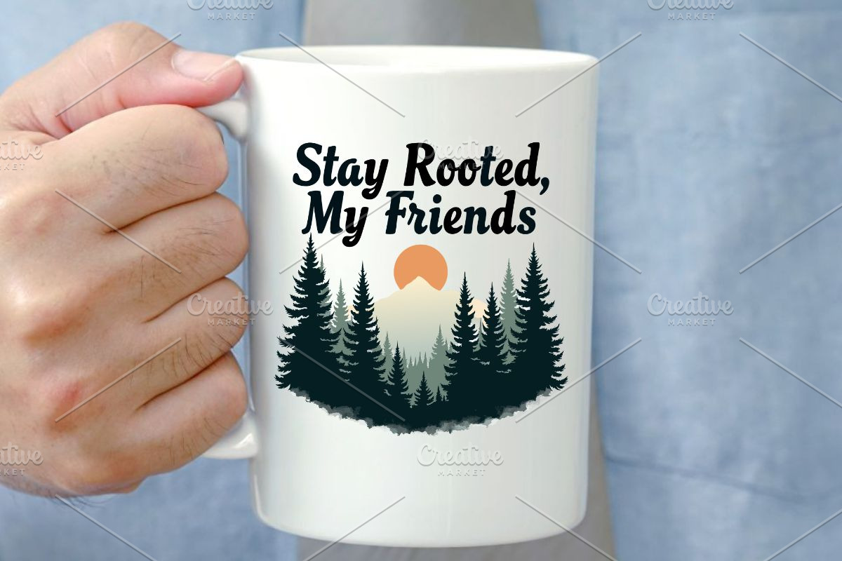 Stay Rooted, My Friends SVG, an Illustration by Awieee1 (Photo 3 of 4)