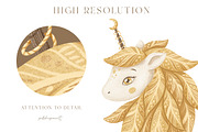 Moon Unicorn. Kids Collection, an Animal Illustration by polikarpovaart (Thumbnail 3 of 12)