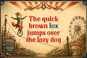 Cornville - Carnival Typeface, a Sans Serif Font by HipFonts (Thumbnail 4 of 9)