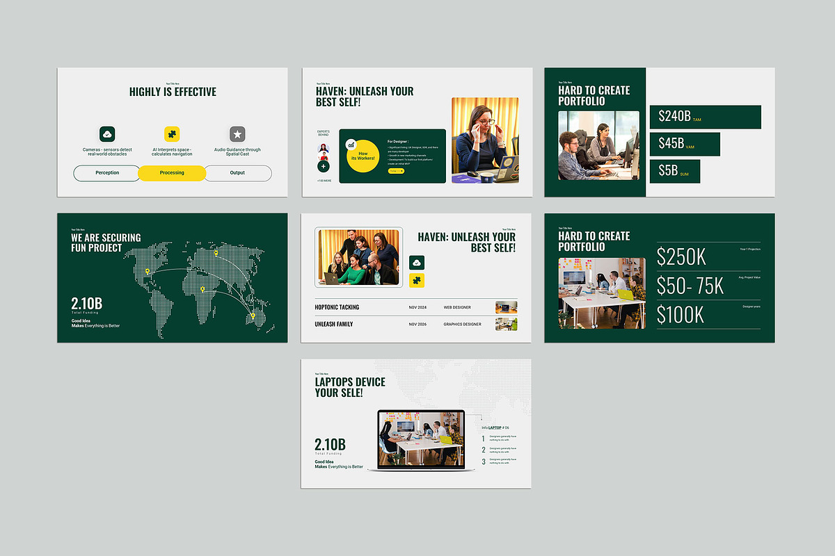 Creative Marketing Plan Presentation, a Presentation Template by KreateTribe (Photo 5 of 6)