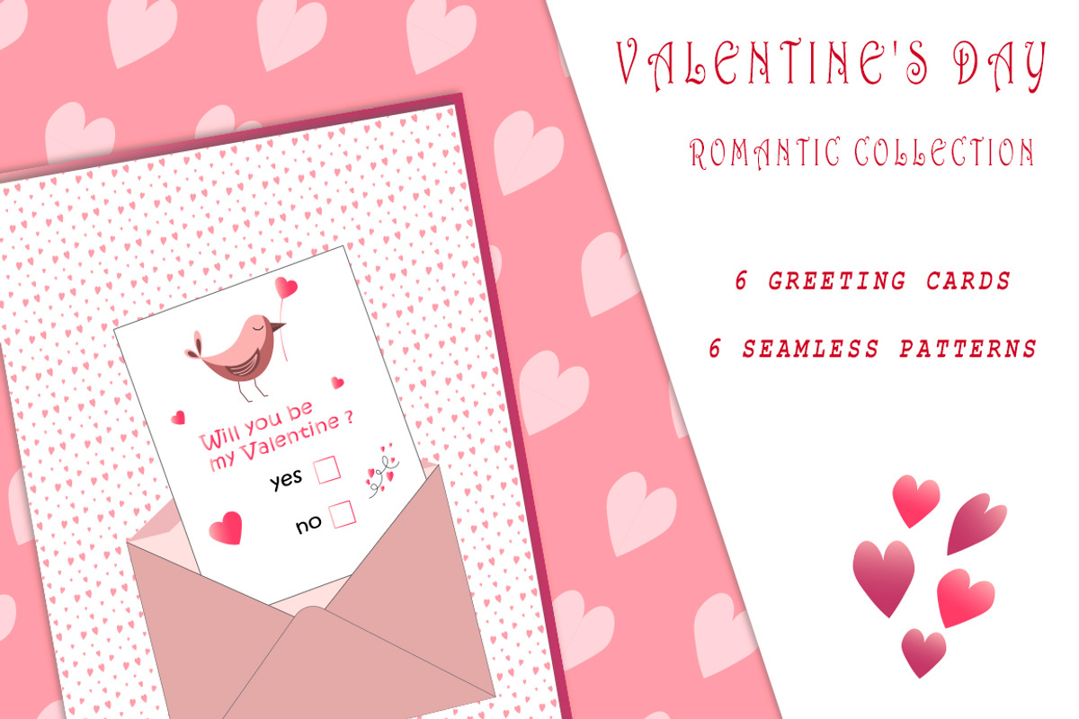 Romantic set Valentine's Day, an Object Graphic by irina_kutuzova (Photo 1 of 6)