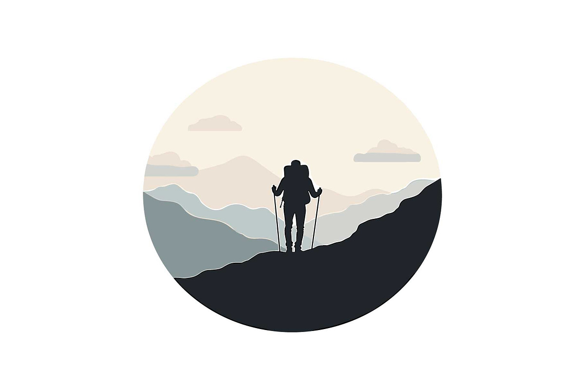 Mountain Explorer Silhouette Bundle, an Object Graphic by Gfx_Store (Photo 2 of 13)