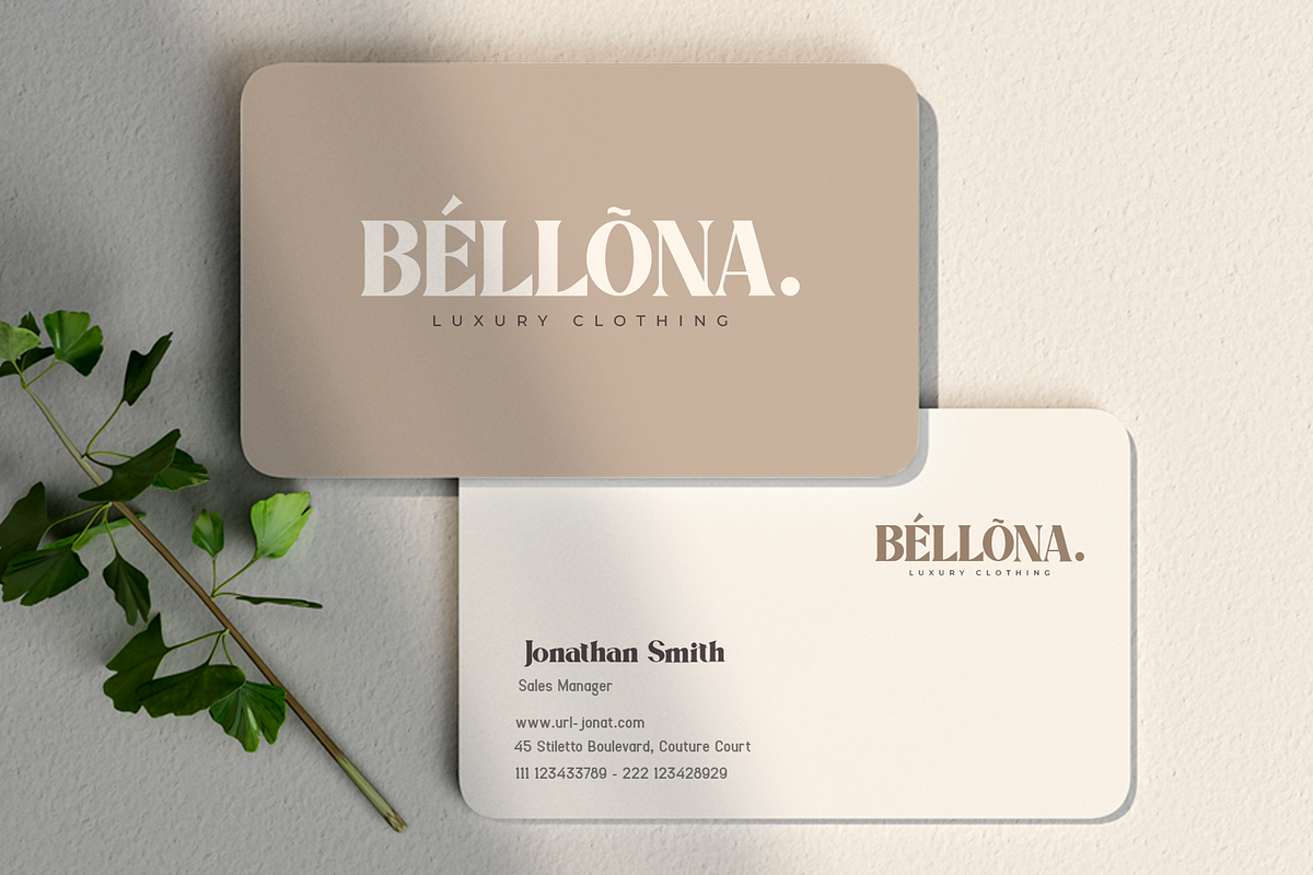 Bougenville - Modern Serif Font, a Serif Font by overlaytemplates (Photo 2 of 5)