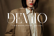 DEVITO - Modern Ligature Serif Font, a Serif Font by AnnofaType (Thumbnail 1 of 8)