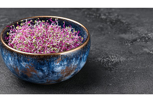 A fresh mix of salad with, a Food & Drink Photo by ZinetroN