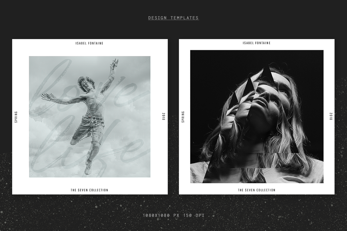 Masker II Photo Collage Templates, a Social Media Template by Hello Mart (Photo 25 of 26)