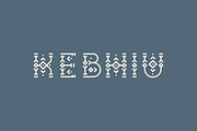Bemuren - Vintage Mystical Typeface, a Font by Letterna (Thumbnail 2 of 4)