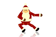 80% OFF - Dancing Santa Claus, an Illustration by Illustrations & Templates (Thumbnail 6 of 7)