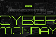 Chronos Galaxia | Pixelated Font, a Sans Serif Font by gracetype_studio (Thumbnail 6 of 12)