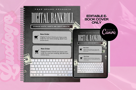 Marketing E-book Cover Template