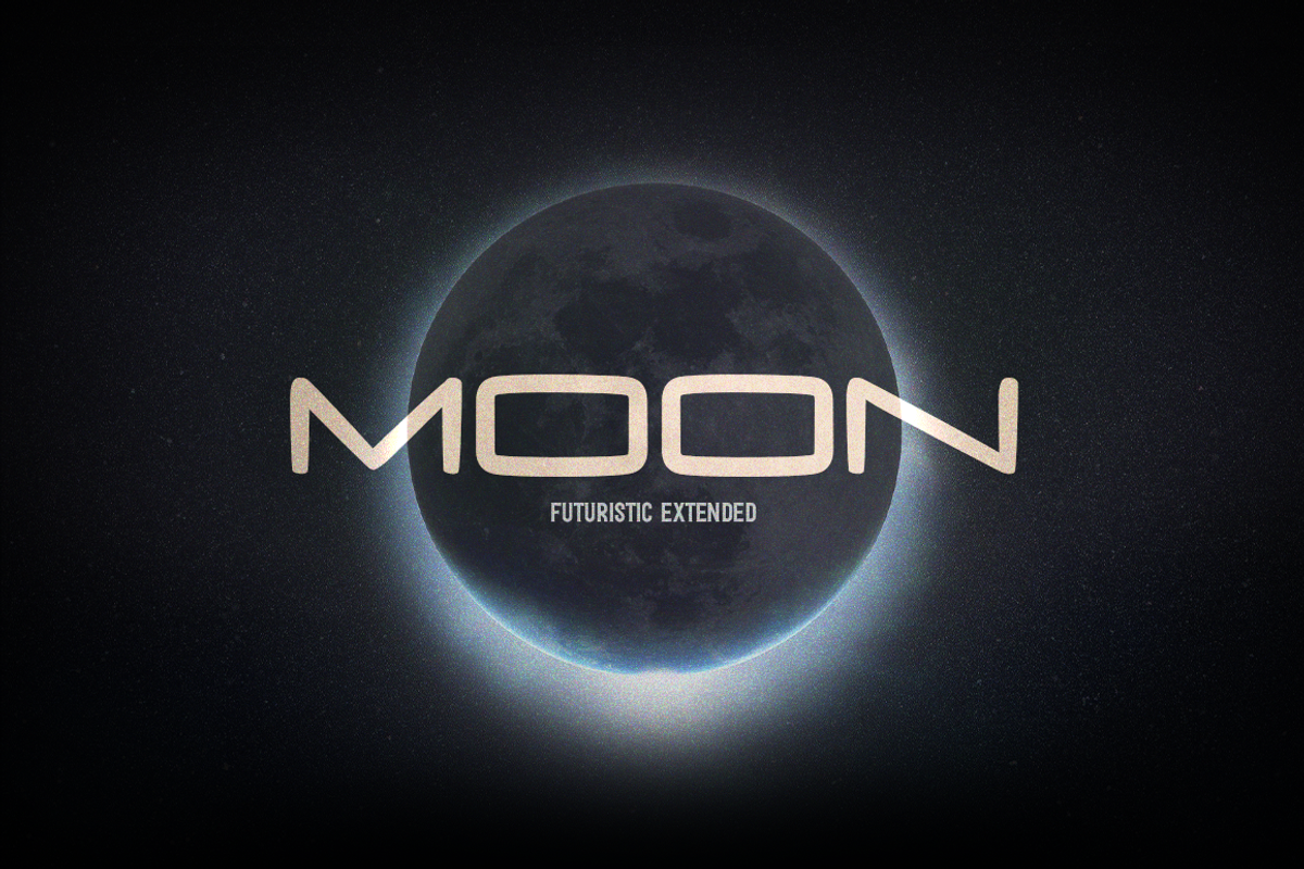 Moon Futuristic Hand, a Sans Serif Font by DonMarciano (Photo 1 of 5)