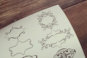 36 Calligraphic Design Elements, a Decorative Illustration by redstudio (Thumbnail 5 of 5)