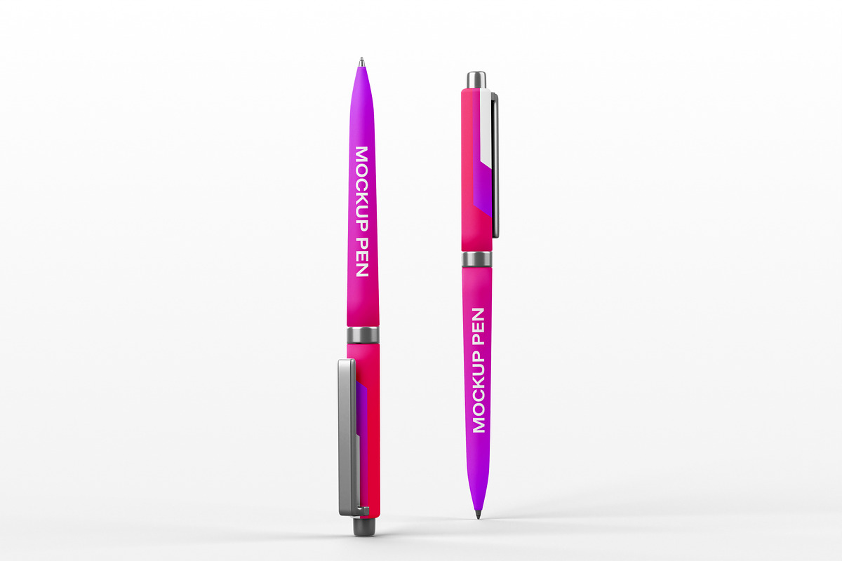Pen Mockup, a Merchandise Mockup by SLAB! Design (Photo 7 of 7)
