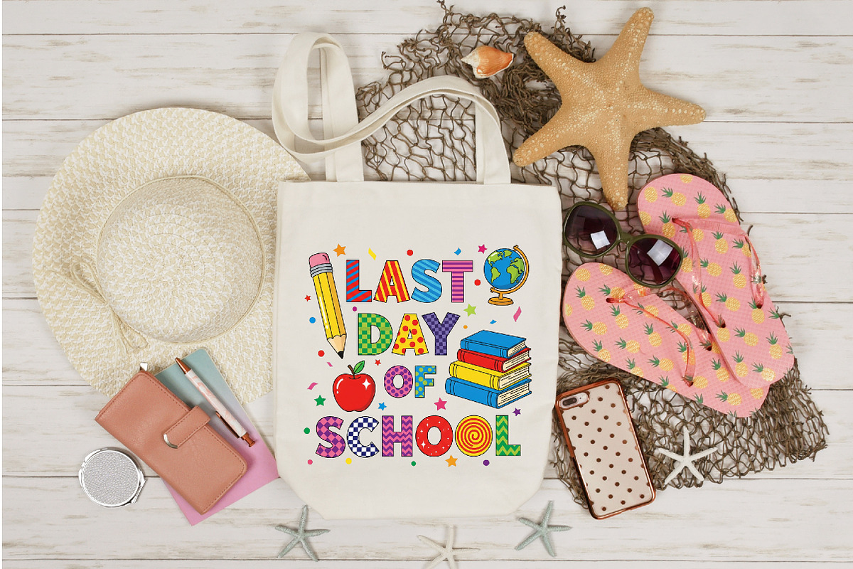 Happy Last Day of School PNG, an Illustration by Designking (Photo 3 of 4)