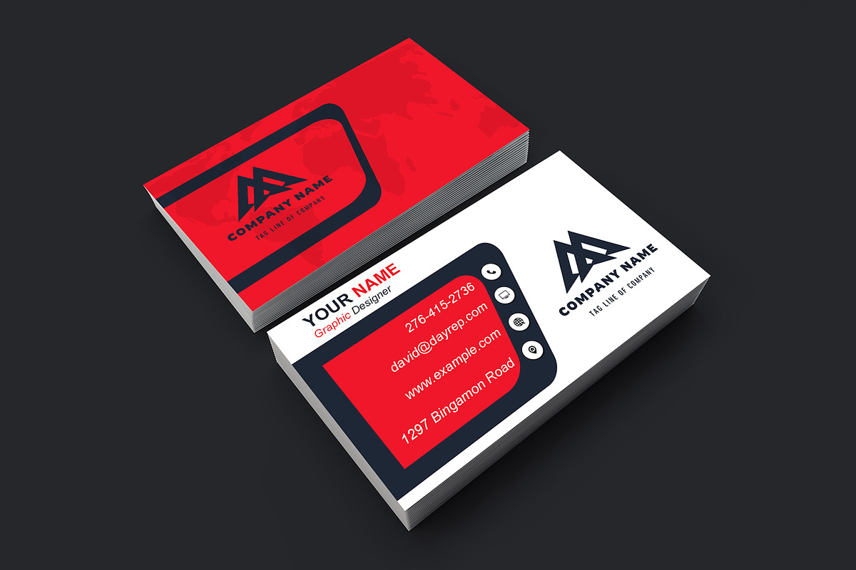 General PSD Business Card Design preview 3