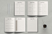 Yearly Planner Template Layout, a Stationery Template by MightyDesign (Thumbnail 1 of 6)