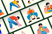 Fitness and Health Illustration Art, a Healthcare Illustration by Brickclay (Thumbnail 5 of 9)