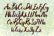 Emphasize hand brush script, a Script Font by SSI.Scraps (Thumbnail 17 of 20)