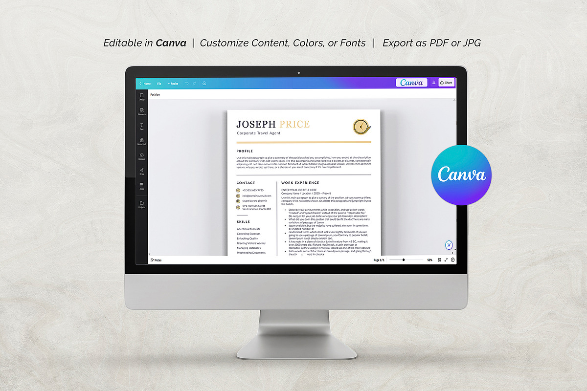 Resume, a Resume Template by DesignDevisers (Photo 7 of 10)