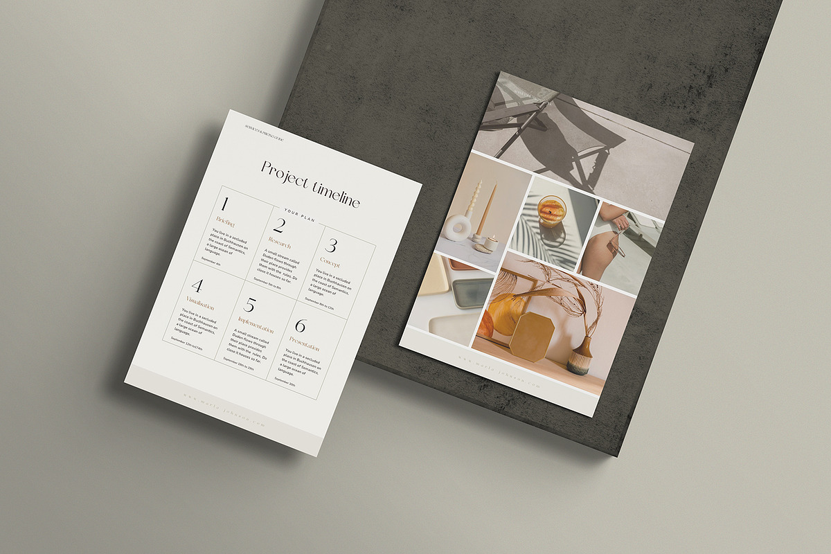 Services and Pricing Guide CANVA, a Brochure Template by Imagination Area (Photo 9 of 9)