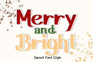 Merry And Bright - Display