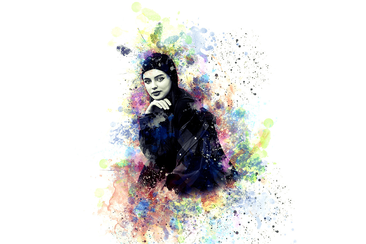 Watercolor Artwork Photoshop Action, an Action Add-On by Studio Retouch (Photo 9 of 10)