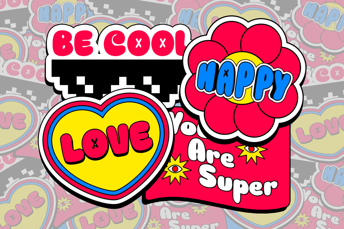 Morteza Bubble Display Font, a Handwritten Font by Letterhend Studio (Photo 9 of 9)