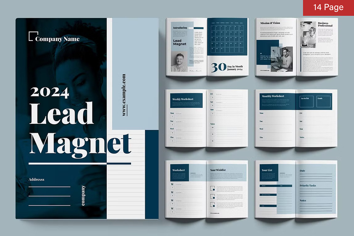 Course Workbook Bundle, a Stationery Template by ContestDesign (Photo 2 of 14)