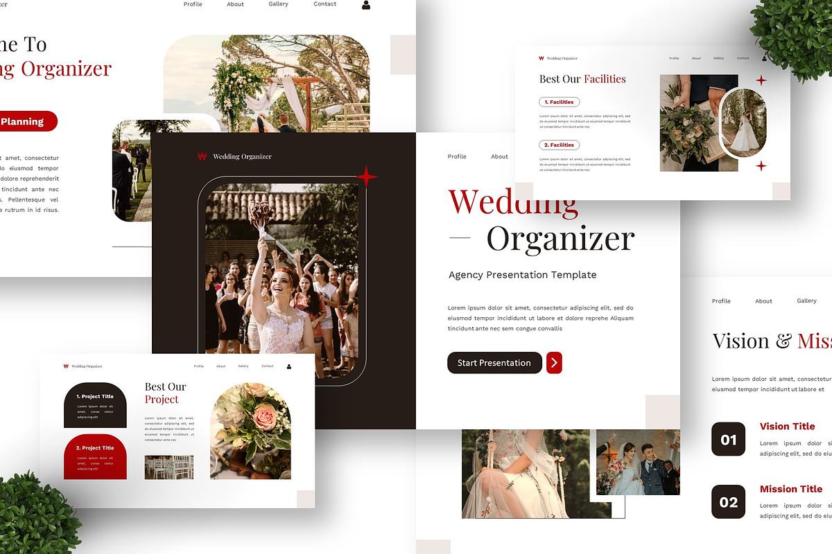 Wedding Organizer - Agency PPT preview 3