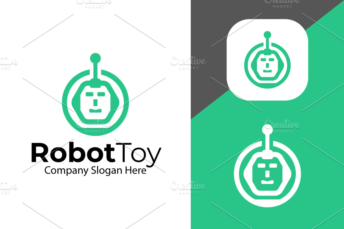 Robot Toy Logo, a Branding & Logo Template by logobranda