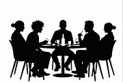 Restaurant People Pack, an Illustration by musafir_fashion (Thumbnail 4 of 9)