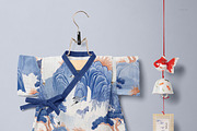 Japanese Style Baby Romper Mockup, a Mockup by creatsy5 (Thumbnail 8 of 11)