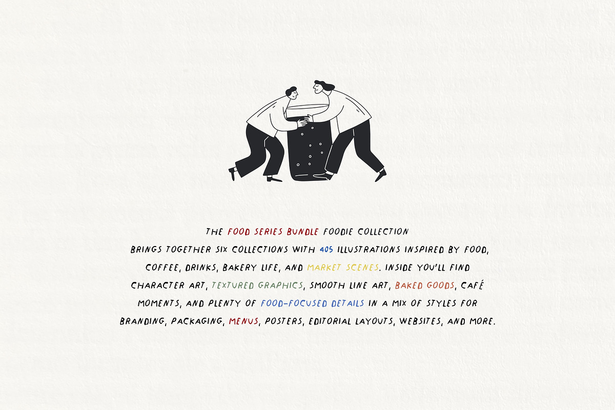 FOOD BUNDLE Vol.3: All 6 in 1, a Food Illustration by Veyla (Photo 3 of 50)
