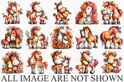 Whimsical Mother's Day Horse Clipart, an Illustration by Canvas Craft (Thumbnail 3 of 7)