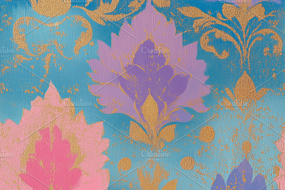 Vintage Bloom – Seamless Pattern Set, a Pattern Graphic by LoveDesignShop (Photo 3 of 8)