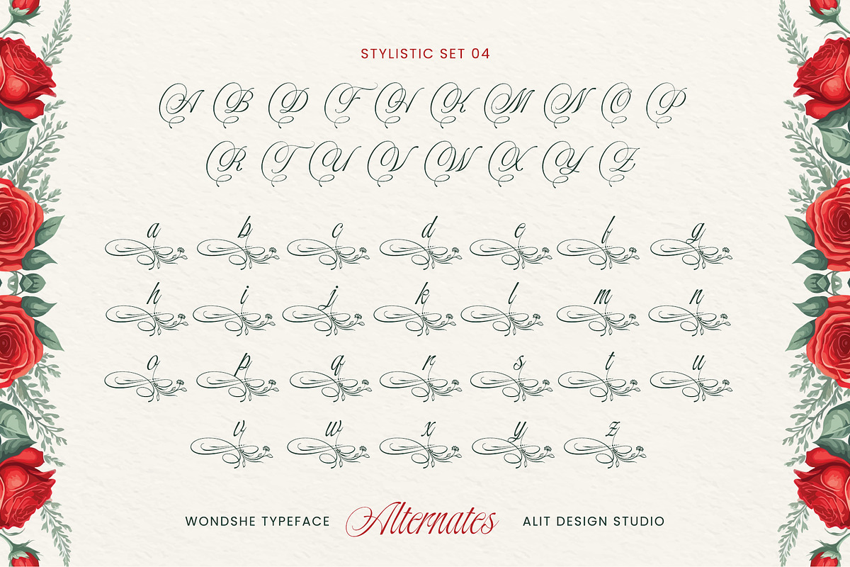 Wondshe Typeface, a Script Font by alit design (Photo 11 of 20)