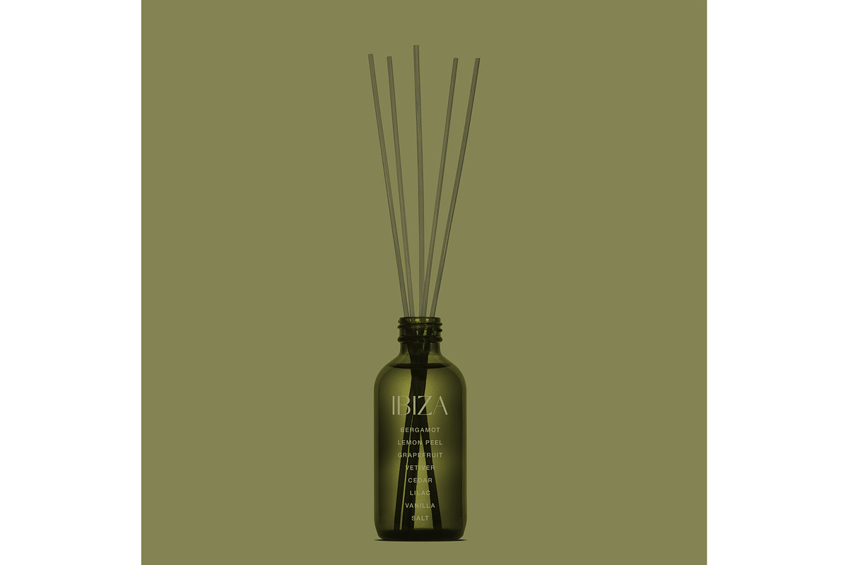 Amber Reed Diffuser Mockup, a Packaging Mockup by Copal (Photo 6 of 11)