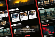 Wedwes - Pop Culture News Landing, a Landing Page Template by productype1 (Thumbnail 3 of 5)