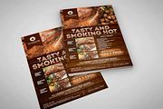 Barbecue Restaurant Flyer, a Flyer Template by PSDPixel (Thumbnail 3 of 5)
