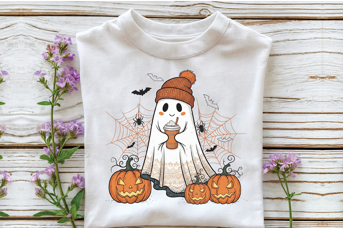Lace Ghost Png, an Illustration by Craft Nest (Photo 4 of 7)