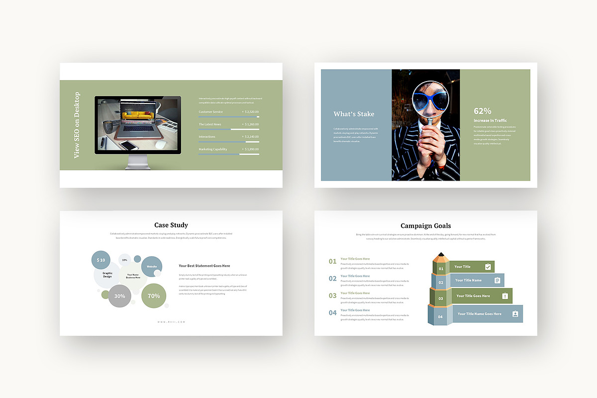 Rvii : Marketing Plan Keynote, a Presentation Template by Punkl Camp (Photo 7 of 16)