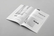 Open A4 Magazine Inner Pages Mockup, a Books & Magazine Mockup by DesignRushMarket (Thumbnail 2 of 2)