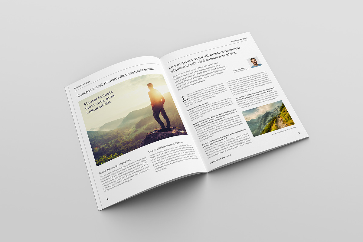 Magazine Spread Mockup, a Print Template by Petr Stránský (Photo 1 of 3)
