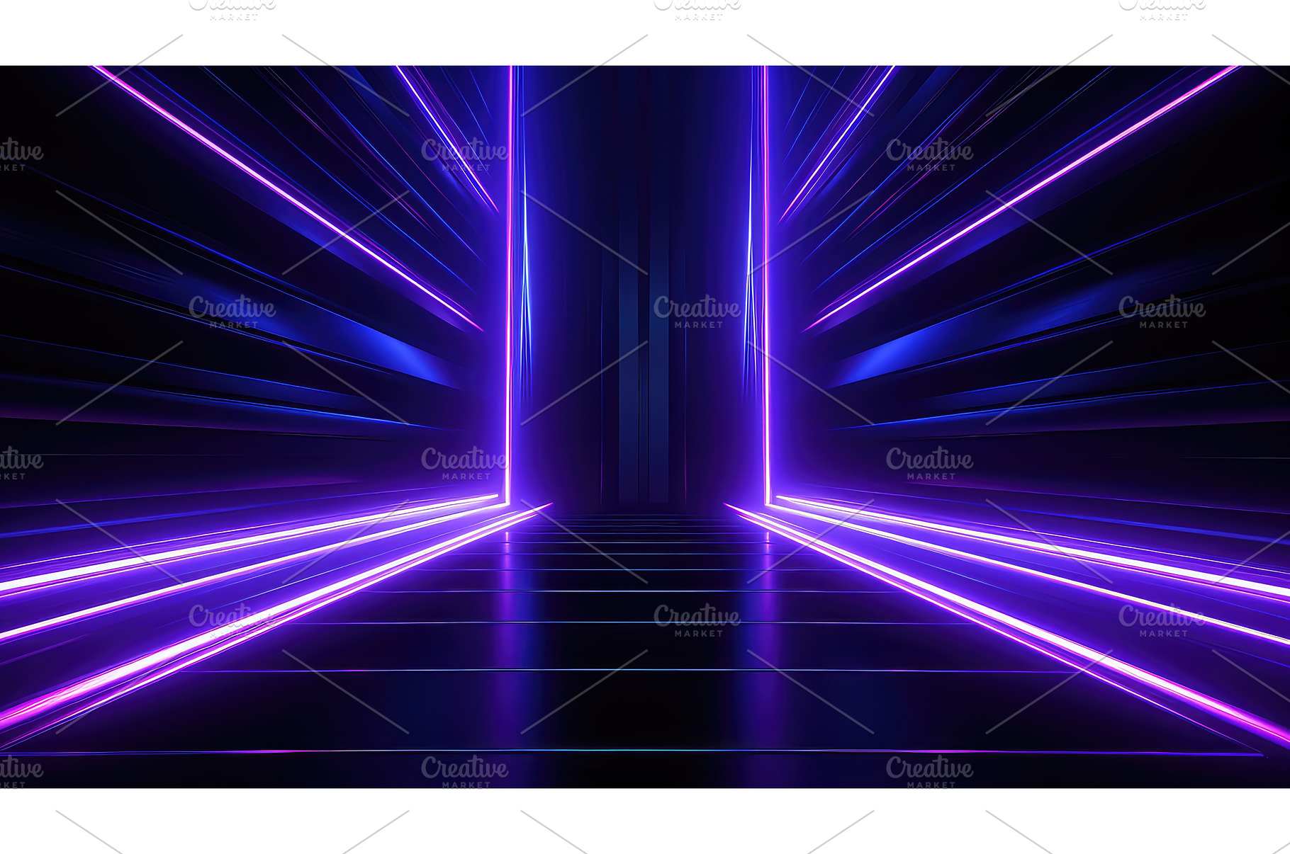 digital neon futuristic background, an Abstract Photo by pikepicture