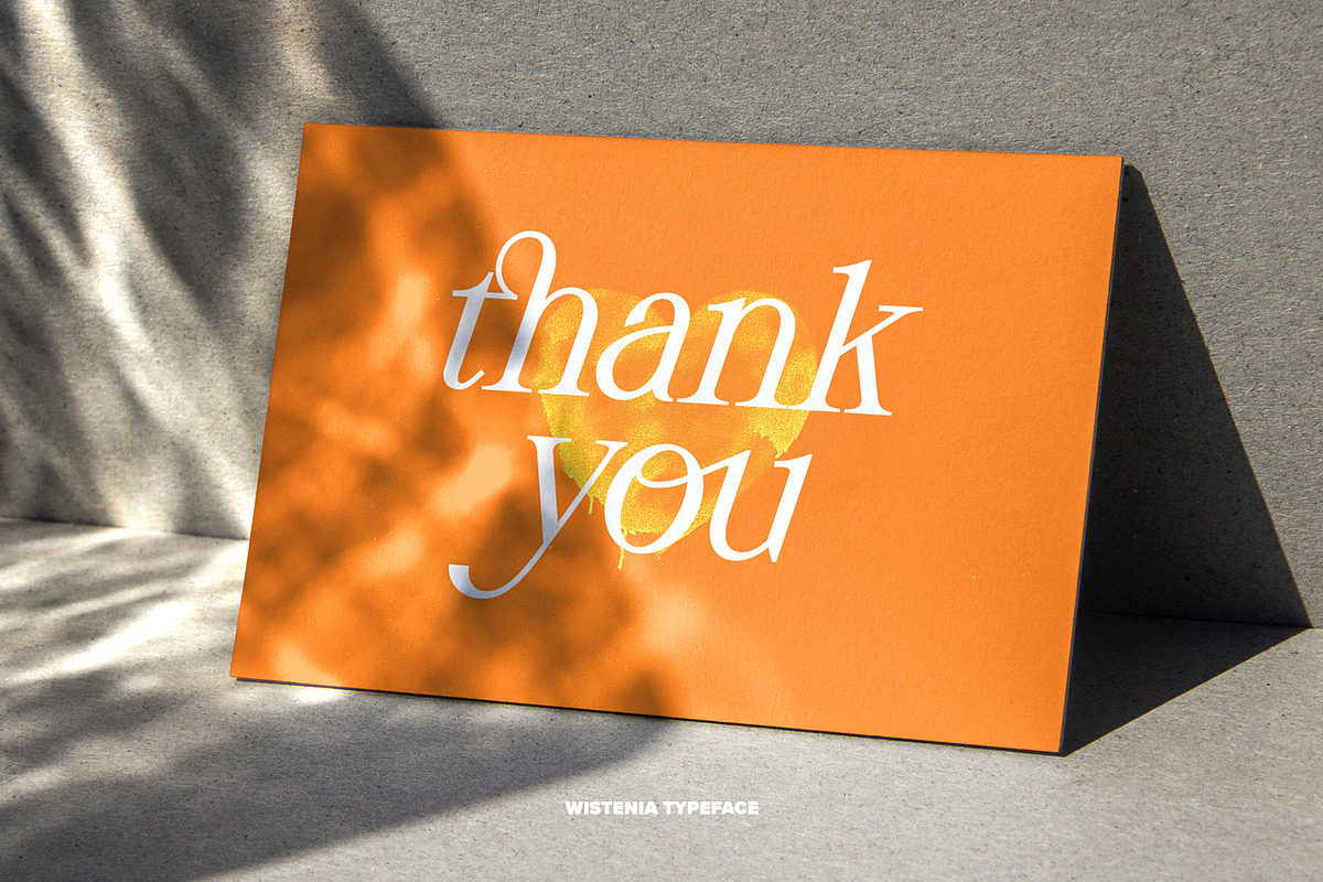 Wistenia Typeface, a Serif Font by Ivan Rosenberg (Photo 14 of 18)